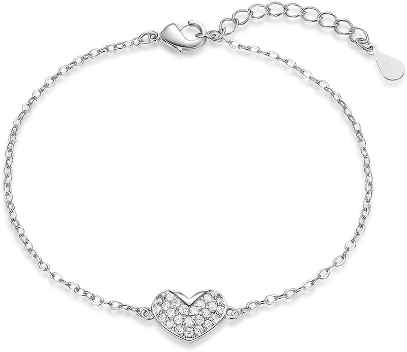 FRUMOS Dainty Layering Bracelets for Women 18 k Gold Plated Fashion Adjustable Chunky Cuban Paperclip Link Chain Bracelets Jewelry for Women Gift - Image 1